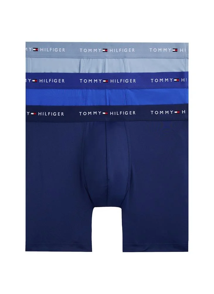 تومي هيلفيغر 3 Pack Logo Band Boxers