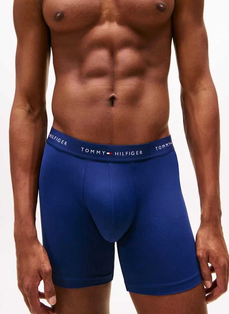 تومي هيلفيغر 3 Pack Logo Band Boxers