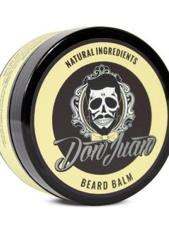 Beard Balm Coconut Blood Orange Scent 2 Ounce - All Natural Ingredients with Shea Butter and Jojoba Oil