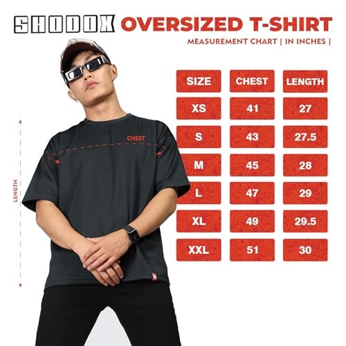 SHODOX® Men Oversized T Shirt Solid Dotted Design | Round Neck Loose Fit Drop Shoulder Casual T-Shirt for Men Light Blue - Image 4
