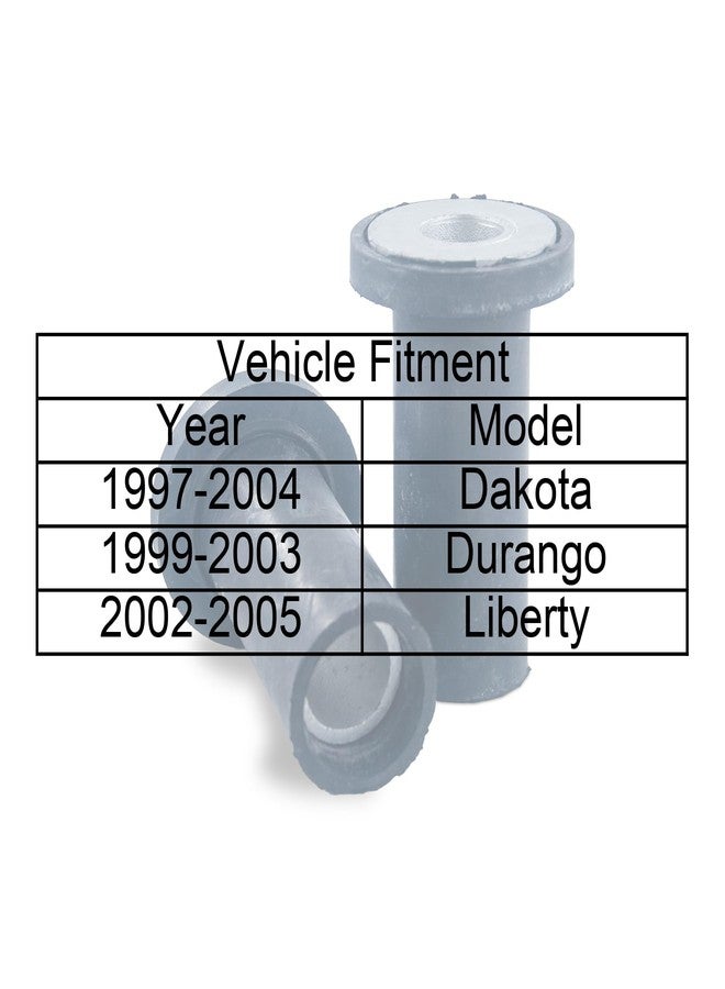 Suspenix 2pcs Steering Rack Bushings, Steering Rack and Pinion Mount Bushings Compatible with Dodge 1997-2011 Dakota, 1999-2003 Durango, Also for 2002-2006 Liberty - Image 4