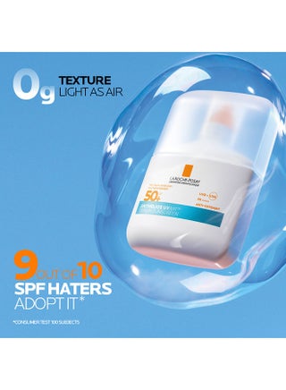 أنثيليوس UVAir سيروم واقي الشمس +SPF 50 مع النياسيناميد، واقي يومي للوجه للرجال والنساء، قوام خفيف كالهواء بلمسة نهائية غير مرئية لجميع أنواع البشرة، 50 مل - view 2