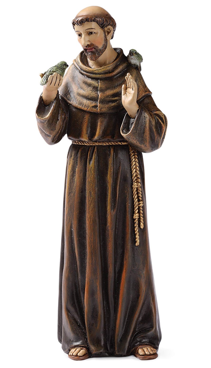 Josephs Studio by Roman St Francis Figure 6 Scale Renaissance Collection 625 H Resin and Stone Religious Gift Decoration
