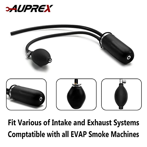 AUPREX Universal Easy Intake Adapter, Automotive Smoke Machine Bladder, Pipes Fuel Leakage Detector, Smoke Leak Diagnostic Tester for 12V Vehicles - Image 3