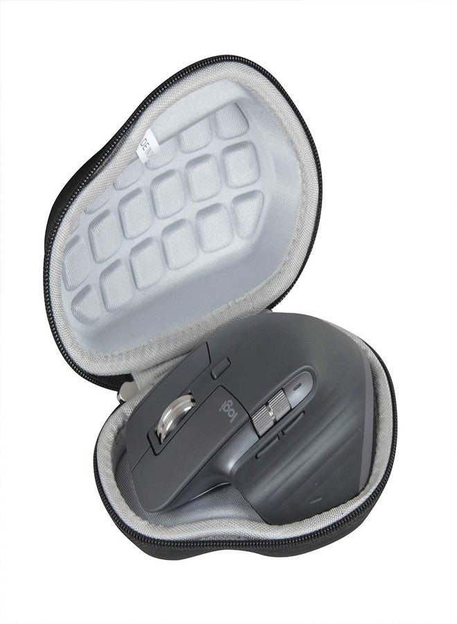 Hermitshell Hard Carrying Case for Logitech MX Master 3 Advanced Wireless Mouse - Compact Version 2.0 - Black, Modern - Image 1