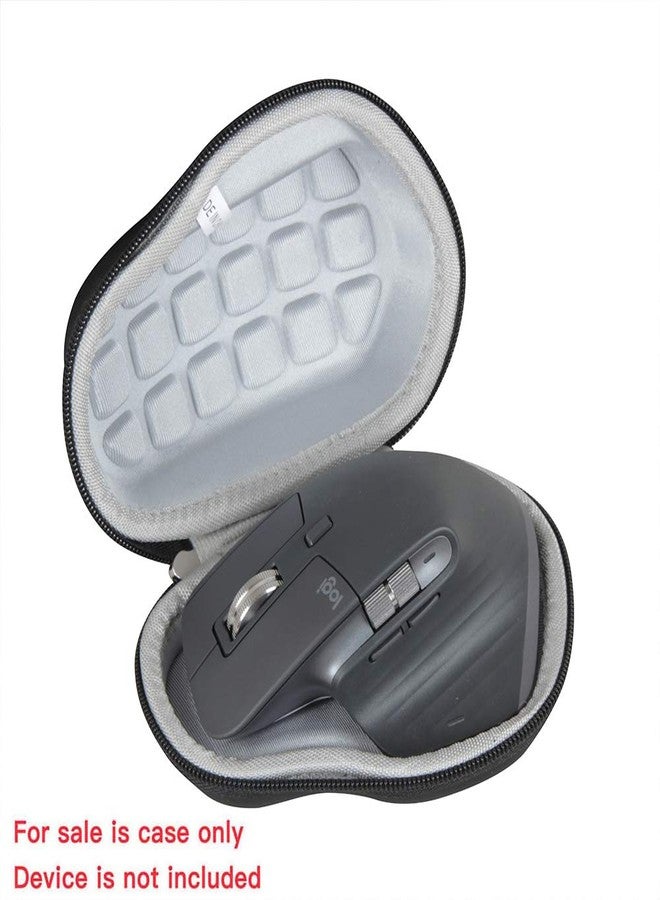 Hermitshell Hard Carrying Case for Logitech MX Master 3 Advanced Wireless Mouse - Compact Version 2.0 - Black, Modern - Image 2
