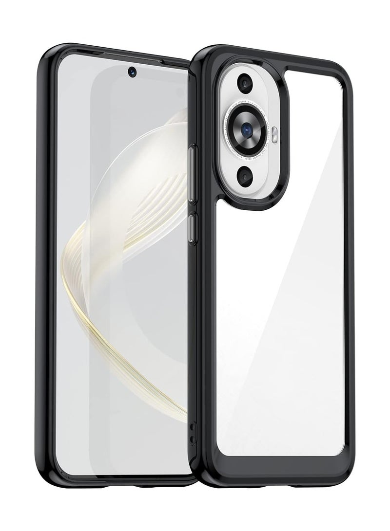 general Slim Thin Transparent Blue Case for Huawei Nova 12s, Soft Protective Cover with Flexible TPU Protection Bumper Shell for Huawei Nova 12s (6.7") - Image 1