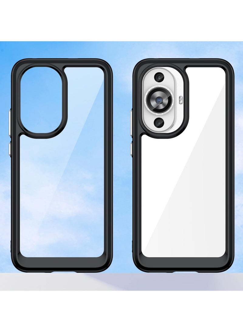 general Slim Thin Transparent Blue Case for Huawei Nova 12s, Soft Protective Cover with Flexible TPU Protection Bumper Shell for Huawei Nova 12s (6.7") - Image 2