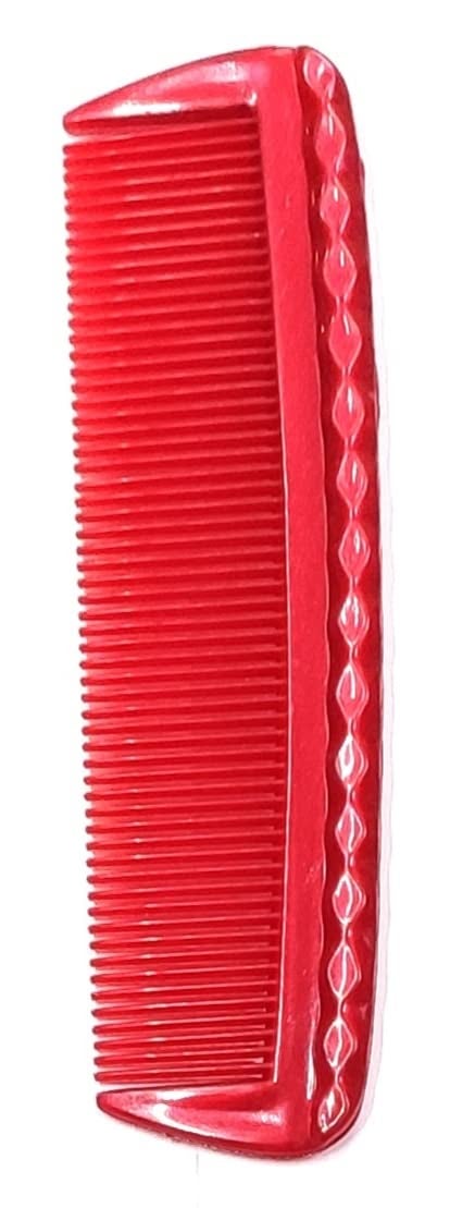 Maple Pocket & Purse Hair Comb Printed Comb For Men Women Multicolour Assorted (Pack Of 6) - Image 3