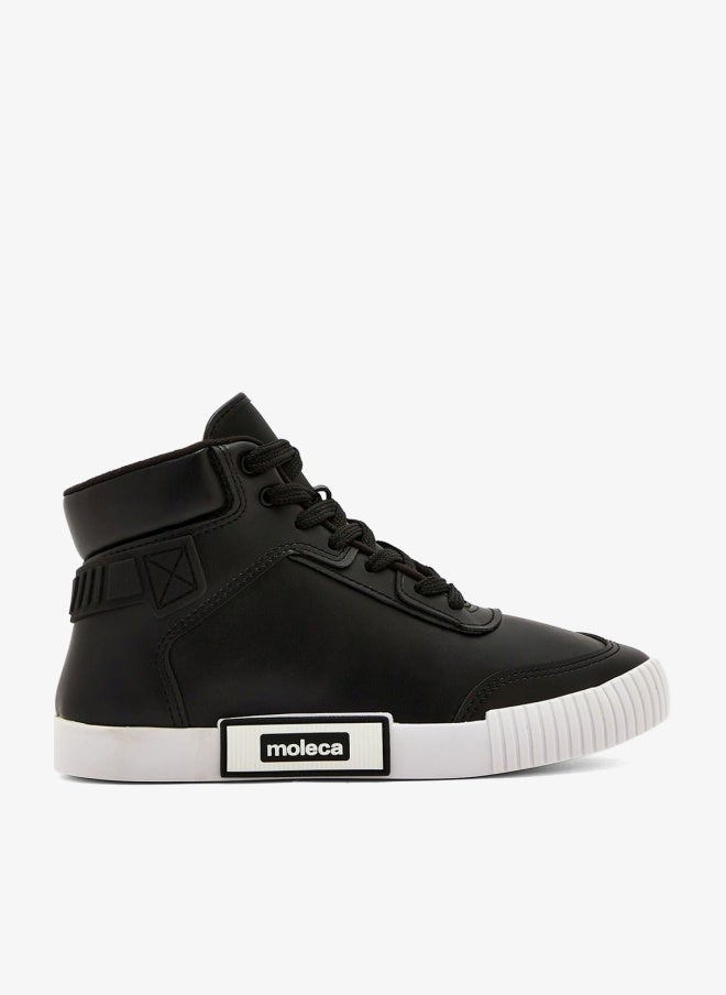 MOLECA Lace Up High Top Sneakers - Image 1