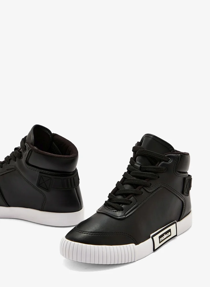 Moleca  Lace Up High Top Sneakers for Women | Best Price UAE