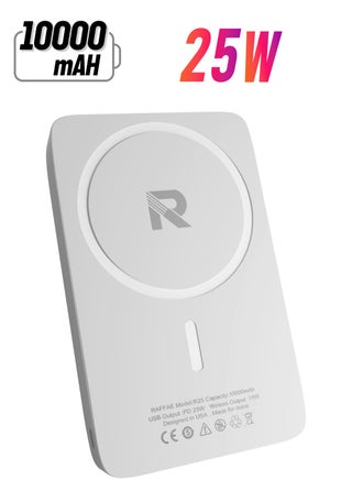 10000 mAh Wireless Magnetic Power Bank (PowerCore 10k) 25W PD Fast Charger with Foldable Stand, Magnetic Battery Pack for iPhone 15/15 Pro/15 Pro Max/14/13/12, Samsung, OnePlus, etc. - pzsku/Z9B8B718432BA70AE72CEZ/45/_/1740034210/a1a89a5b-3a66-451d-bf97-c78863e6ad7e