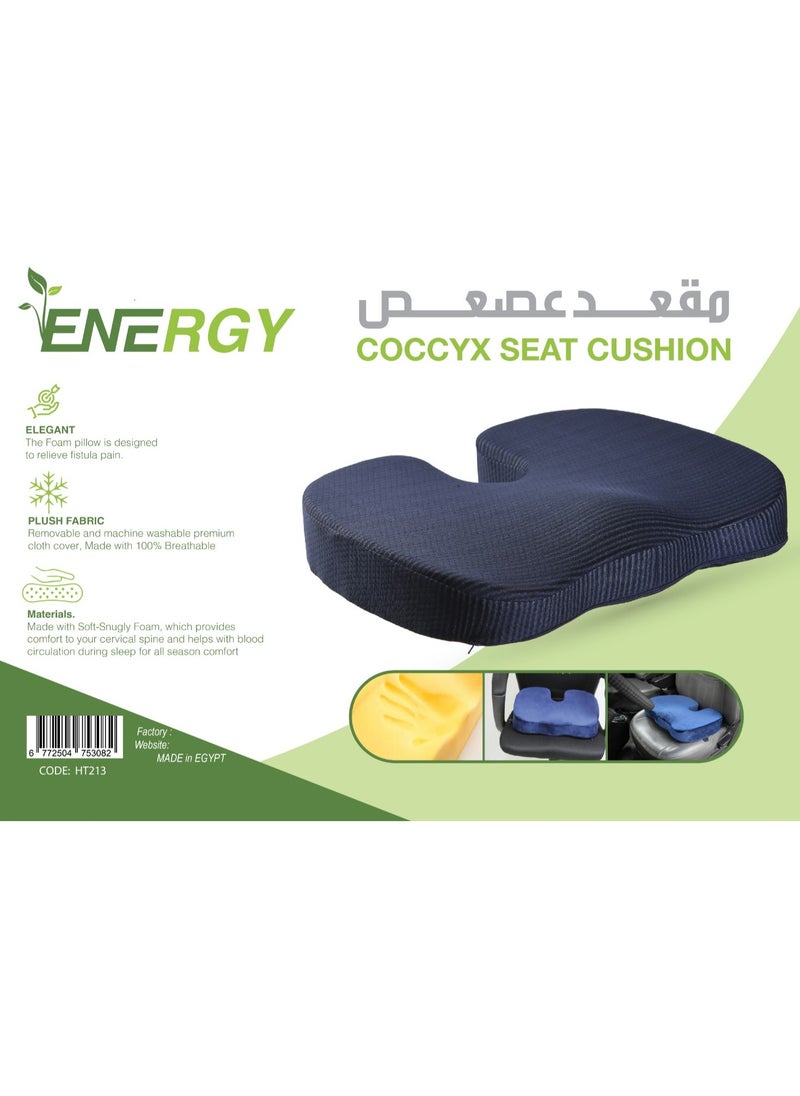 Coccyx Soft Comfortable Foam Seat Cushion Orthopedic Pain Relief Seat Cushion For Car Office Wheelchair