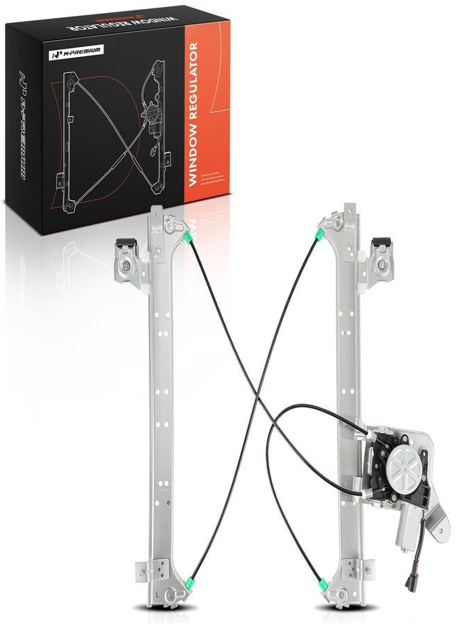 A-Premium Rear Driver Side Power Window Regulator with Motor Assembly - Image 1