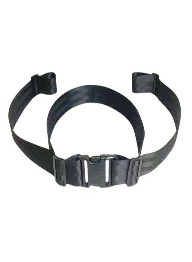 Icony Baby Safety Belt, Secure Your Little One/Twins Everywhere 1.5"X1.7Meter Adjustable 1 Pack (Black, Single) - Image 1