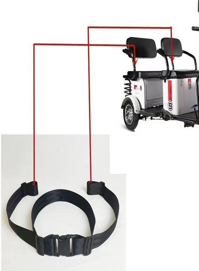 Icony Baby Safety Belt, Secure Your Little One/Twins Everywhere 1.5"X1.7Meter Adjustable 1 Pack (Black, Single) - Image 4