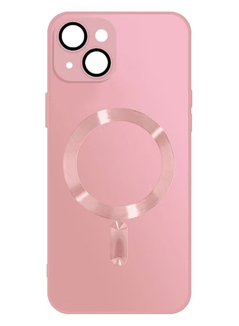 CATANES iphone 14 Case and Cover With MagSafe Built-in High-Grade TPU Material Pink - Image 2