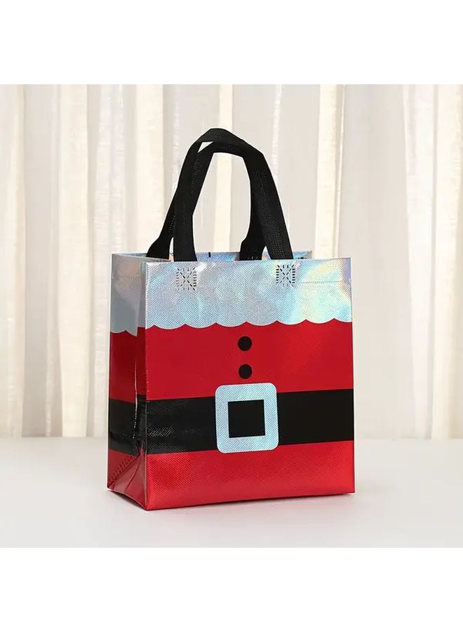 17pcs Christmas Gift Bags With Handles Non Woven Party Birthday Anniversary Baptism Carrying Bags - Image 5