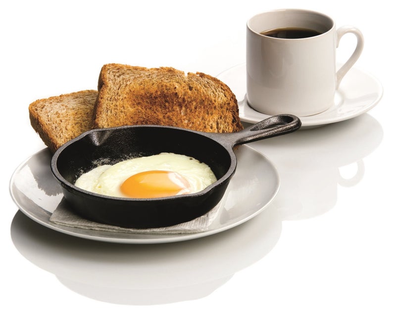 Lodge H5MS Heat Enhanced and Seasoned Cast Iron Mini Skillet, 5-Inch - Image 3