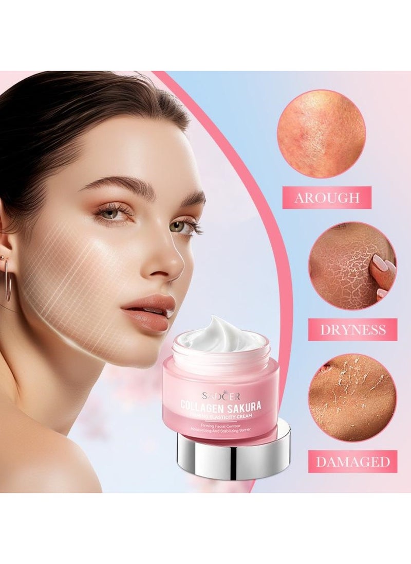 Sadoer Collagen Sakura Firming Elasticity Cream 50g