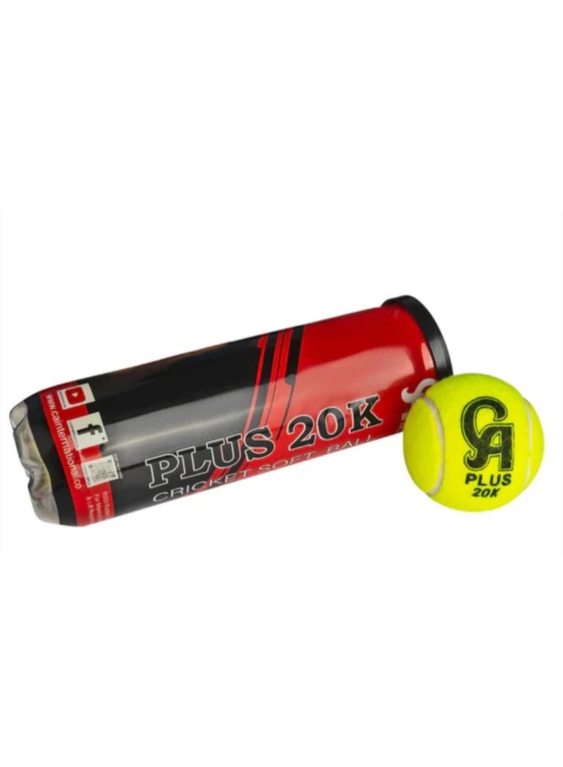 CA Plus 20K Premium Tape Ball Cricket – High-Performance Durable Balls for Street & Tape Ball Cricke - Image 1