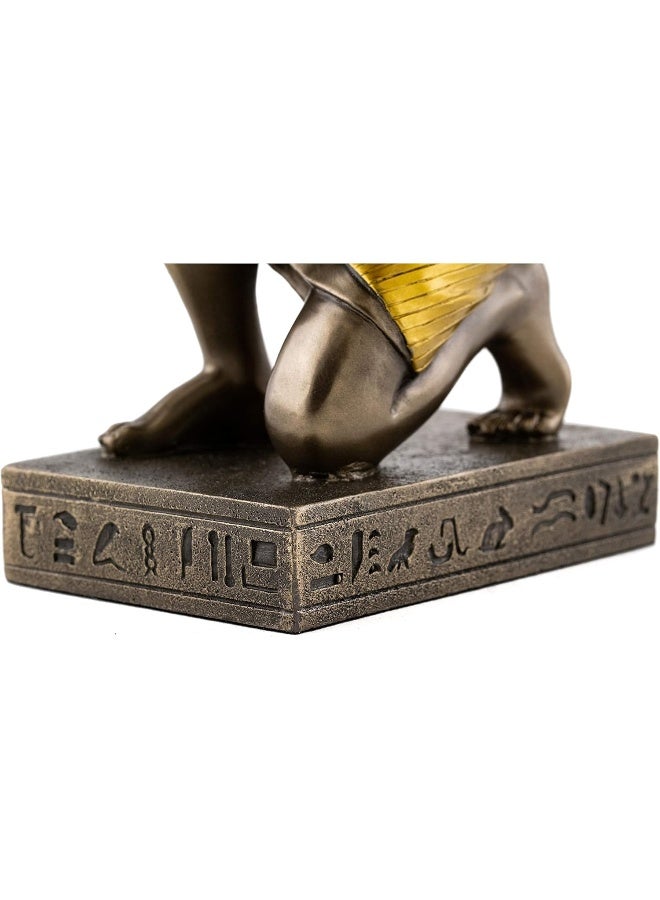 Top Collection Thoth Statue  Egyptian God of Knowledge and Wisdom Candle Holder Sculpture in Premium Cold Cast Bronze  625Inch Collectible Egypt Scribe Tehuti Figurine - Image 2