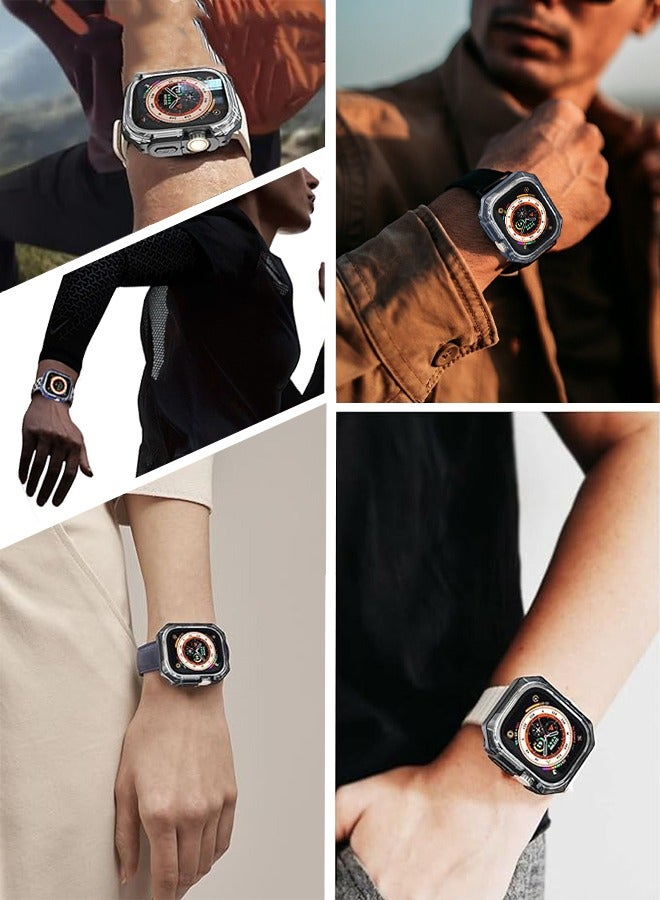 Organizer Apple Watch 45mm Case Cover, Soft Protective Bumper Rugged Clear Bezel Frame, Apple Watch Series 9/ 8/ 7 - Image 5