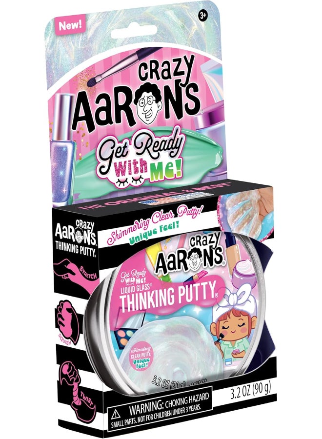Crazy Aaron's استعد معي - علبة تفكير بحجم كامل 4" | مستوحاة من المكياج: تتلألأ وتتغير مثل | لعبة فidget من معجون التوتر - Image 4