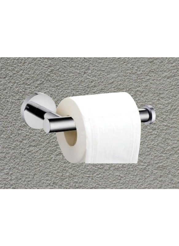 JAGGER JAGGER JAG306 Wall Mount Toilet TissueNapkin Paper Roll Holder for Bathroom Kitchen Tissue Roll Stand 304 Grade Stainless Steel Home and Bathroom Accessories 1 Silver Chrome  - Image 1