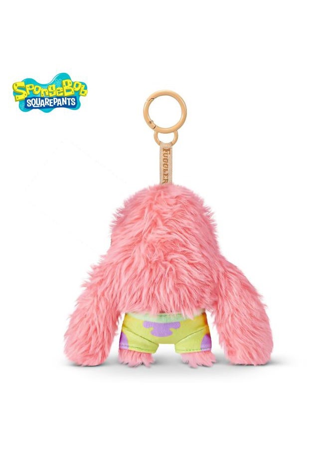 Fuggler SpongeBob 5-Inch Plush Keyring by ZURU, Funny Ugly Monster Bag Clip-on Stuffed Animal, Multiple Characters Available, Multiple (Pink, Yellow, Green, Mint Green), 5-inch - Image 4