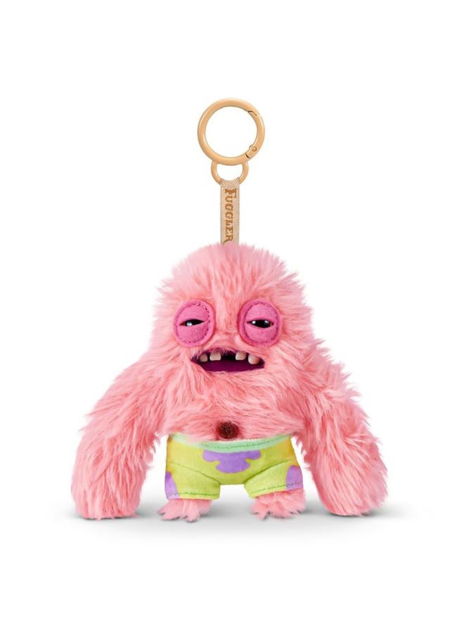 Fuggler SpongeBob 5-Inch Plush Keyring by ZURU, Funny Ugly Monster Bag Clip-on Stuffed Animal, Multiple Characters Available, Multiple (Pink, Yellow, Green, Mint Green), 5-inch - Image 1