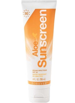 ألو صن سكرين,عامل حماية من الشمس SPF 30 حماية من الأشعة فوق البنفسجية فئة A والأشعة فوق البنفسجية فئة B، واقي شمسي غير مرئي، لوشن واقي من الشمس، مرطب، واقي شمسي للوجه