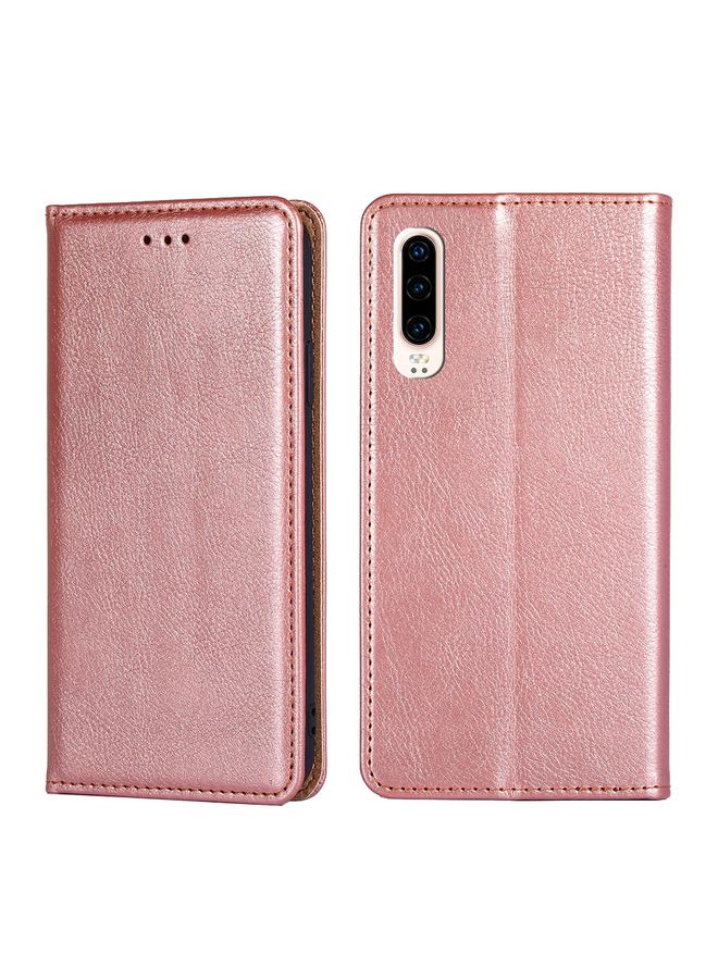 Zaboon Case For Huawei P30 PU + TPU Gloss Oil Solid Color Magnetic Horizontal Flip Leather Case with Holder & Card Slot & Wallet - Image 1