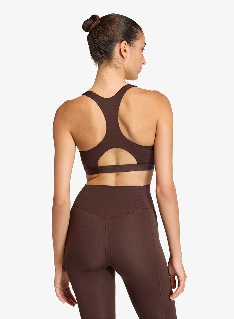 Adidas Optime Essentials Workout Medium Support Bra - Image 2