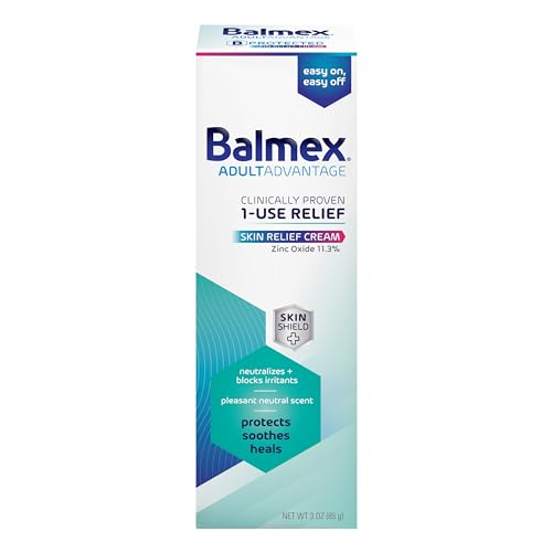Balmex Adultadvantage Bprotected Skin Relief Cream, With Skinshield Technology, 3 Ounce - Image 1