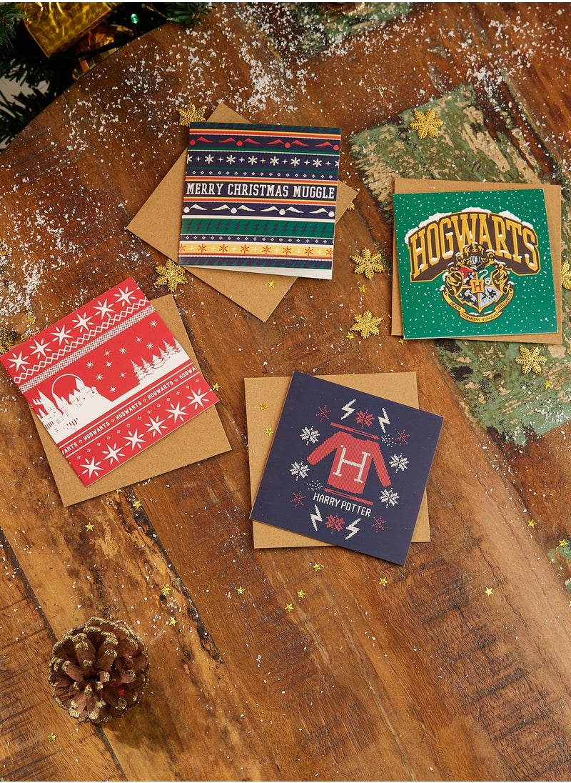 Typo Harry Potter Christmas Card 20 Pack  - Image 1