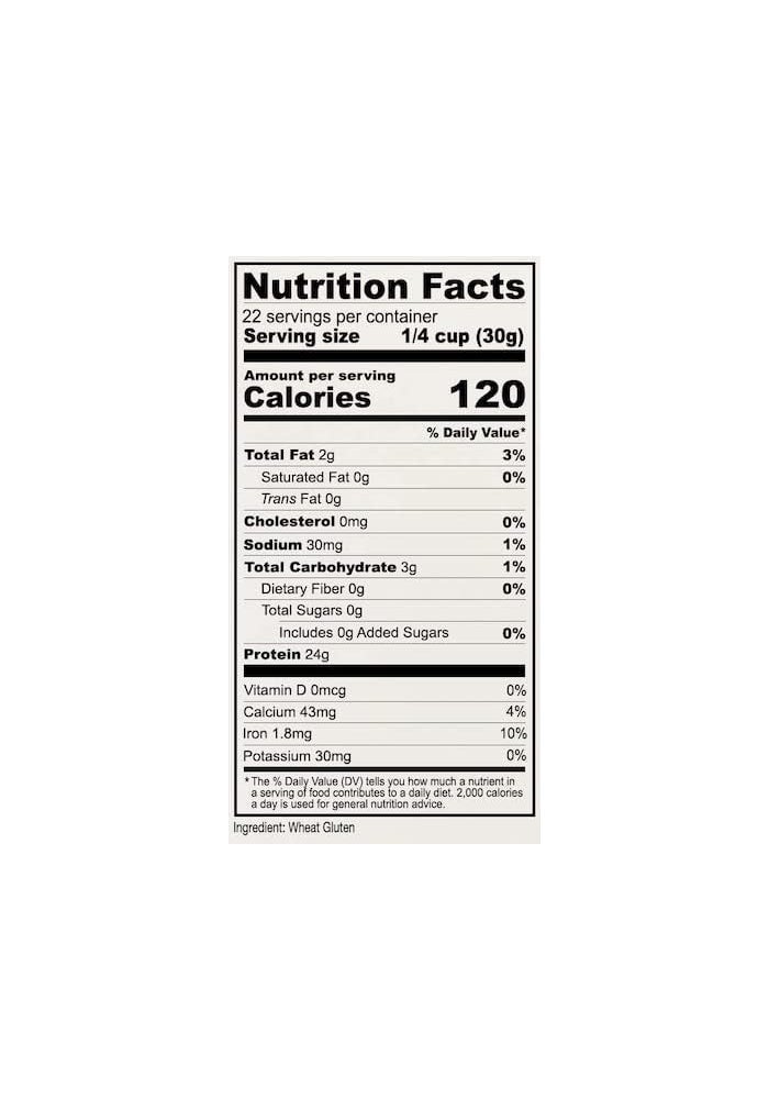 Anthony's Premium Vital Wheat Gluten, 1.5 lb - High Protein Flour, Vegan, Non-GMO, Keto Friendly - Image 3