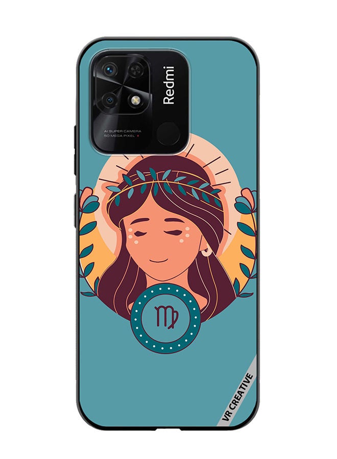 VR CREATIVE Protective Case Cover For Xiaomi Redmi 10C Virgin Zodiac Signs Design Multicolour - Image 1