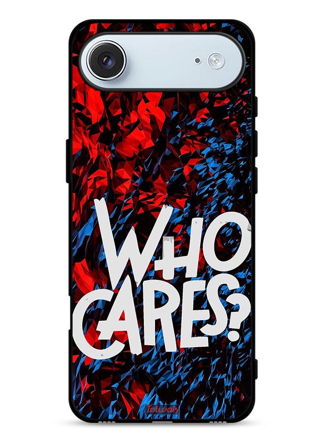 Tolwak Apple iPhone Air Protective Case Cover Who Cares - Image 1