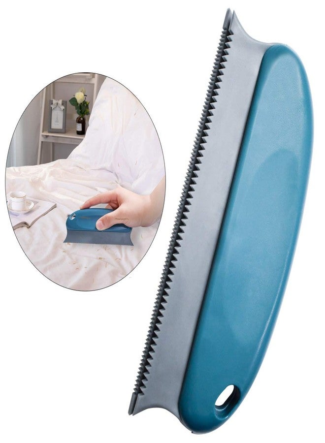 تي تي أس أيه أم فرشاة إزالة شعر الحيوانات الأليفة من TTSAM، مصنوعة من مادة ABS، ذات هيكل مسنن مزدوج، لتنظيف شعر الحيوانات الأليفة بدقة، مناسبة لداخلية السيارات، والأثاث، والسجاد، والأرائك، والأسرة، والملابس، والستائر، وإزالة وبر شعر القطط والكلاب. - Image 1