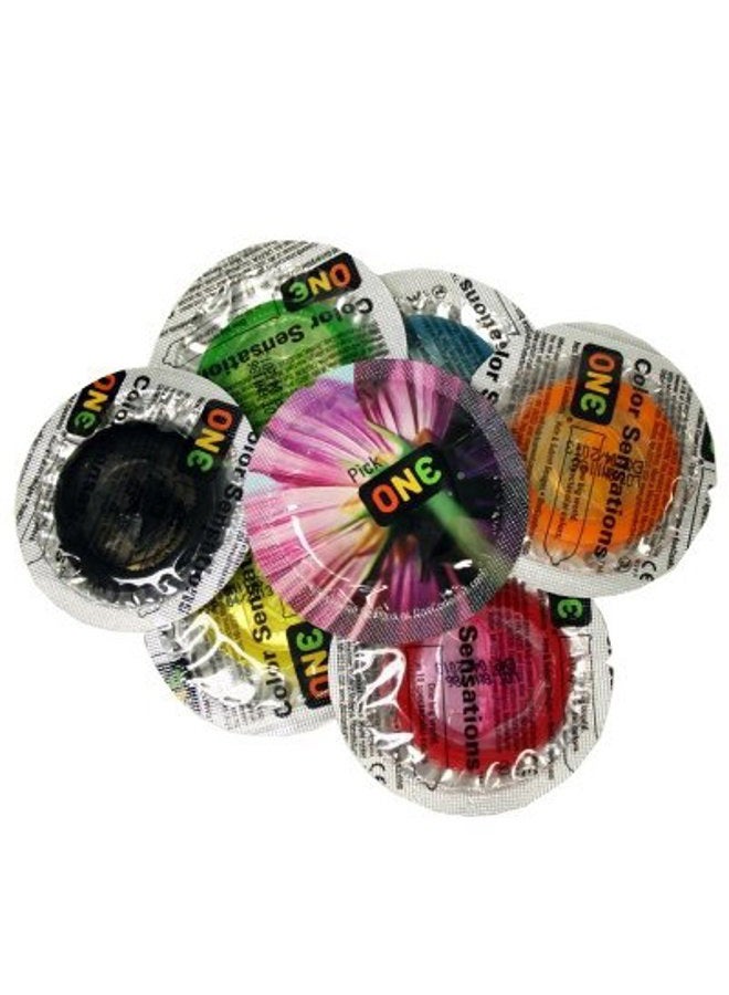 ONE Color Sensations: 100-Pack of Condoms