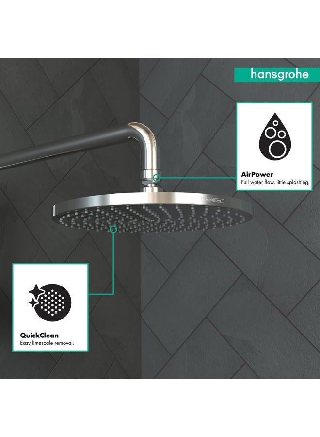 hansgrohe 27474001 Raindance Showerhead, 10", Chrome - Image 5