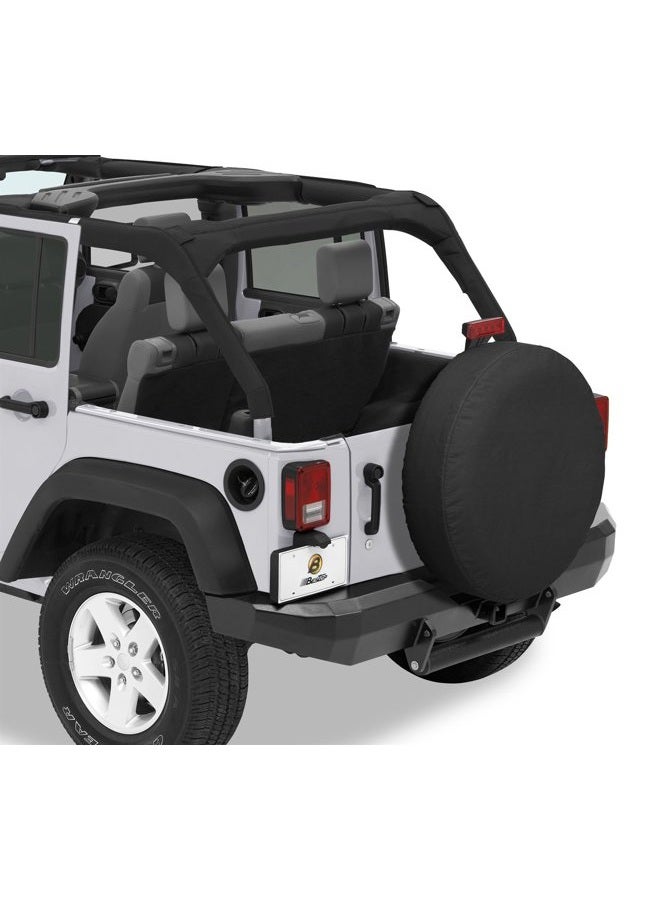 Bestop 6103235 Black Diamond Custom Fit Tire Cover - 32"x12" - Image 2