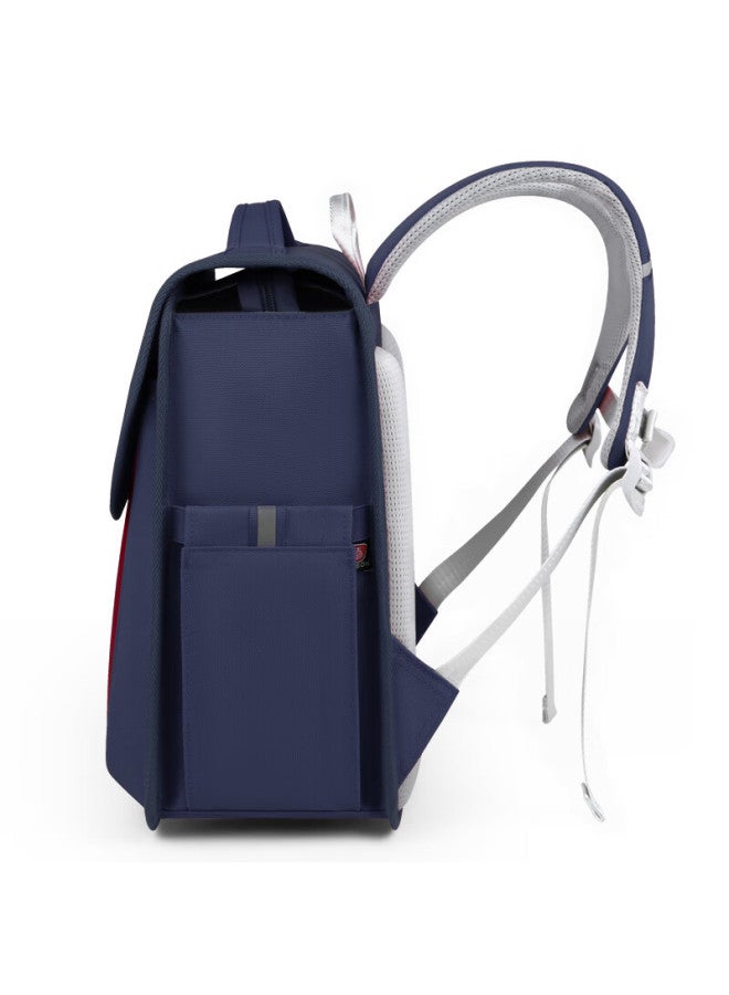 Edison British Style Primary School Backpack With Spine Protection, Anti-fall, Water-resistant Children's Shoulder Bag 2318-3g - Image 3