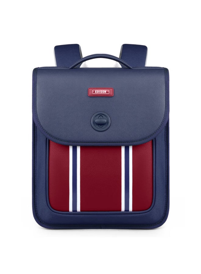 Edison British Style Primary School Backpack With Spine Protection, Anti-fall, Water-resistant Children's Shoulder Bag 2318-3g - Image 1