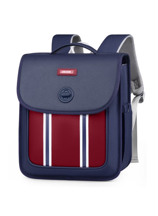 Edison British Style Primary School Backpack With Spine Protection, Anti-fall, Water-resistant Children's Shoulder Bag 2318-3g - Image 2