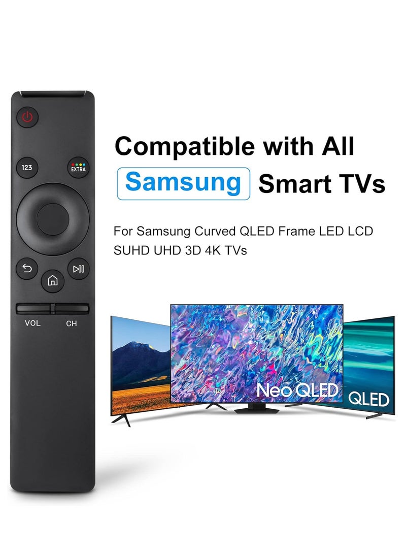 Universal Remote Control for Samsung Smart TVs - Compatible Replacement for LED, LCD, Curved, and 3D HDTVs - Image 2