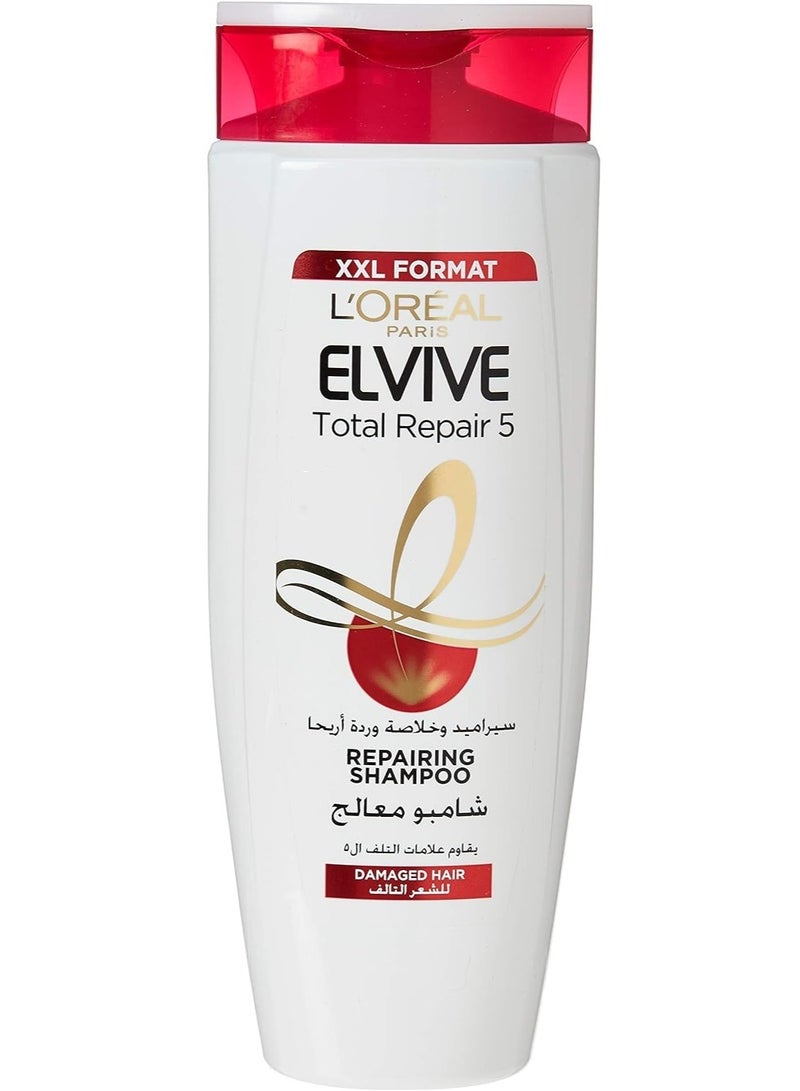 L'OREAL PARIS Loreal  Elvive Total Repair 5 Repairing Shampoo 600ML - Image 1
