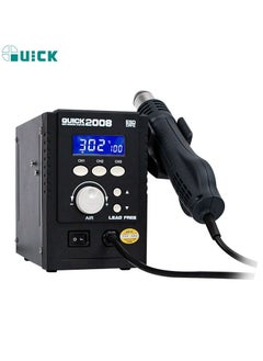 QUICK 2008 ESD Digital Display Heat Gun Welding Rework Soldering Station For IPhone Mainboard BGA Maintenance