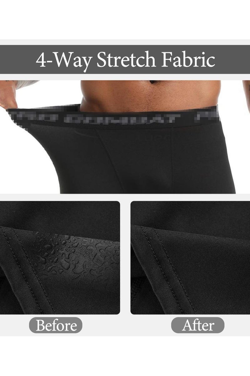 Mens Compression Shorts Sports Running Tights Underwear Athletic Workout Spandex Base Layer Short for Biker Training - Image 3